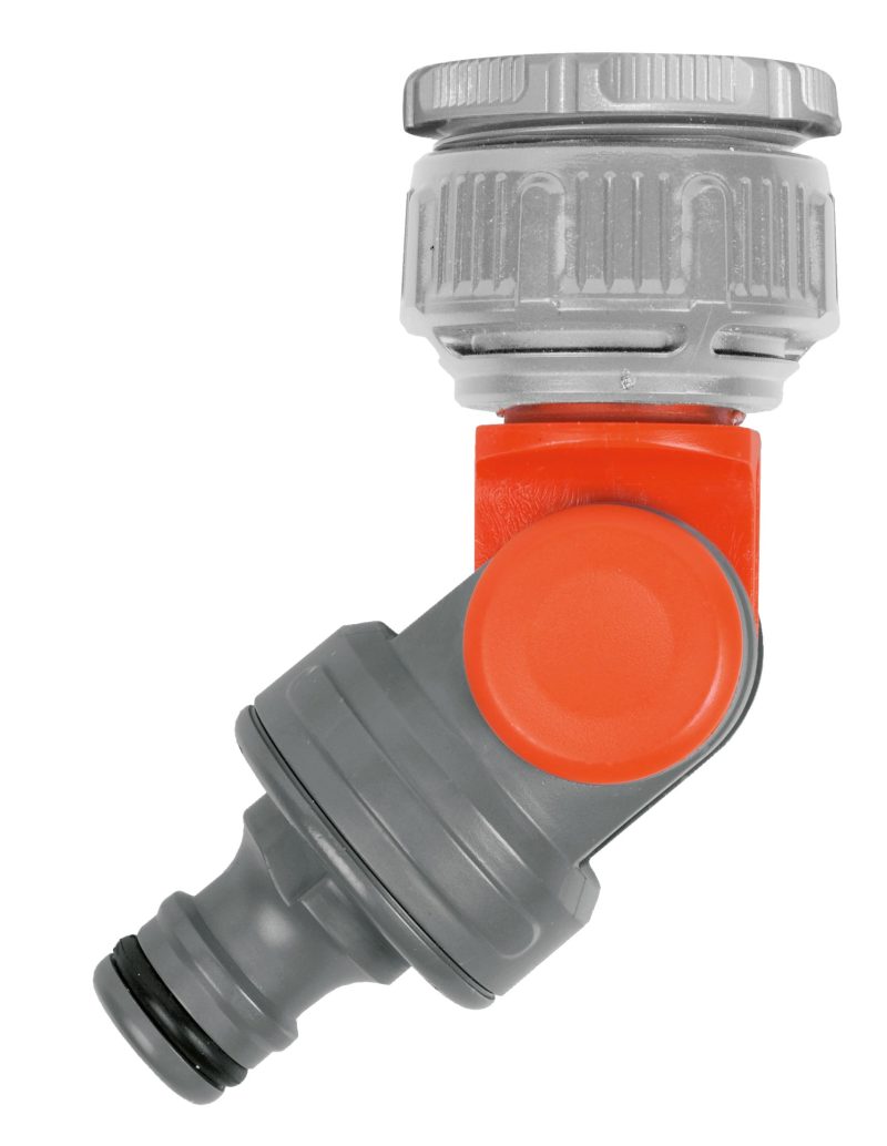 Nez de robinet coudé et articulé Gardena (G 3/4") et 33,3 mm (G 1")