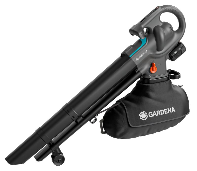 Aspirateur souffleur broyeur 3-en-1 PowerJet Collect 18V P4A,Kit prêt-à-l’usage