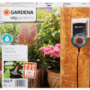 Kit Arrosage automatique balcons et terrasses Jardin urbain 6 balconnières