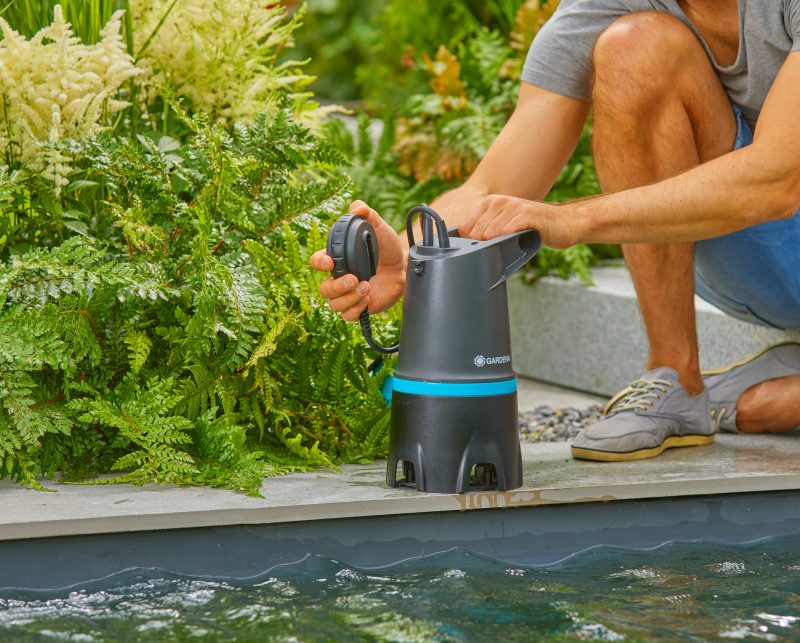 Pompe d‘évacuation Gardena pour eaux chargées 20000 basic 550 W 0,9 bars